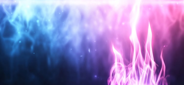 Abstract blue and pink gradient texture background with smoky effect photo
