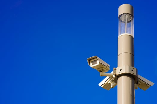 Surveillance camera monitoring camera photo