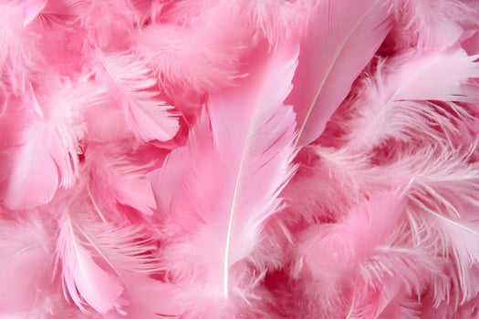 Pink feather texture soft downy background gentle lightness photo