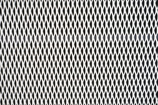 Abstract aluminum white grille photo