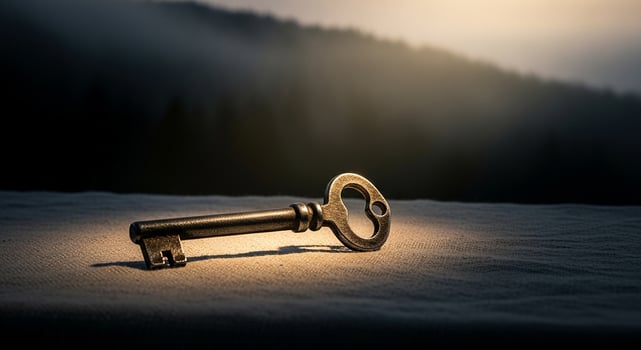 Antique Key, Mystery, Success, Opportunity photo