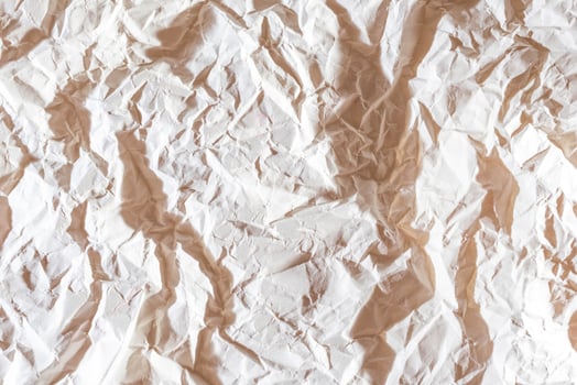 Crumpled paper texture background photo