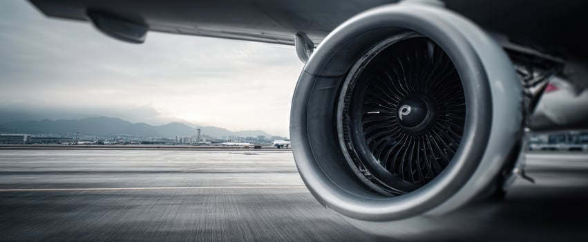 The jet engine showcasing innovation in modern aviation technology. photo