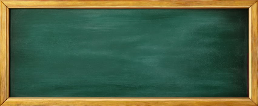 The empty chalkboard ready for fresh ideas and inspiration photo