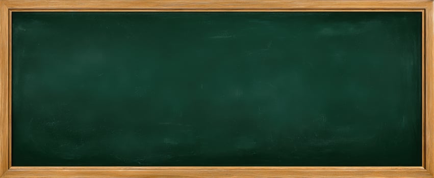 The Green Chalkboard Perfect for Educational Learning Environments photo