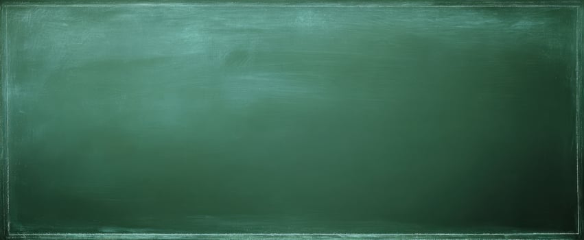 The blank chalkboard inviting creativity and learning in an educational environment. photo