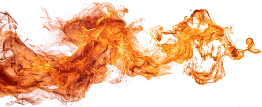 The breathtaking display of vibrant flames in an abstract composition photo