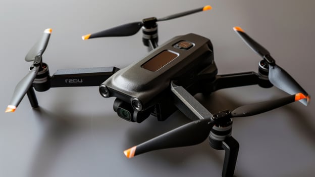 Sleek drone technology for aerial photography and videography innovation photo