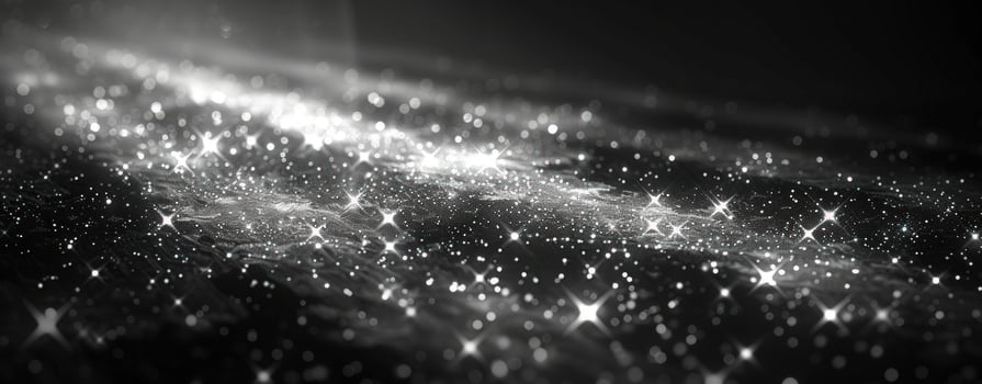 Abstract galactic sparkles background texture for creative projects photo
