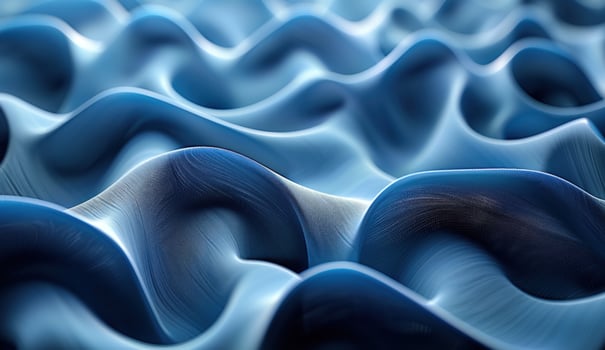 Abstract blue wave texture background pattern graphic design photo