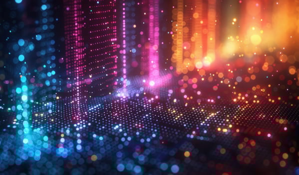 Abstract light pattern digital background photo