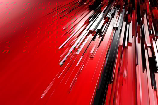 Abstract red background, dynamic lines, speed, technology, website banner photo