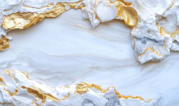 White gold marble texture background design photo