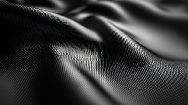 Abstract rippled woven textile texture background photo