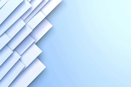 Abstract blue geometric shapes, background design, website banner photo