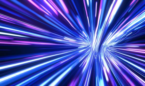 Speed, light, tunnel, cosmos, abstract, background, VFX photo
