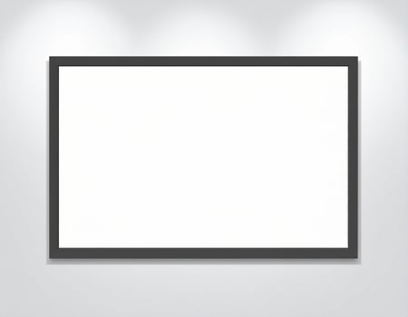 Blank Frame Modern Minimalist Design photo
