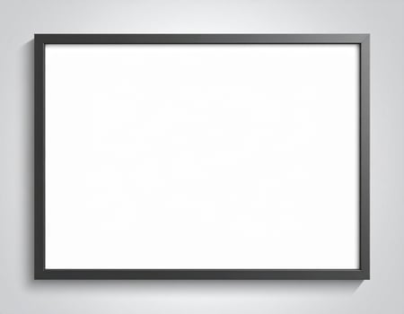 Blank Black Frame photo