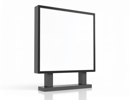 Blank Billboard Outdoor Advertising photo