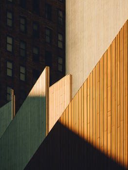 Abstract Architectural Detail Geometric Facades and Shadows. photo