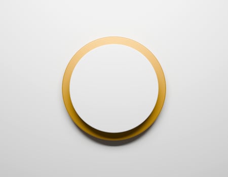 Minimal 3D Geometric Shapes Pack. Elegant Golden Circle Modern Blue Square. Abstract Background Elements for Branding, Posters, Web, Infographics Creative Design Projects. 3D rendering. photo