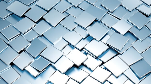 Metallic mosaic texture design photo
