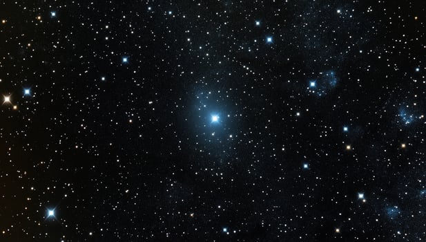 Distant galaxy, space, stars, cosmic background, astronomical research photo