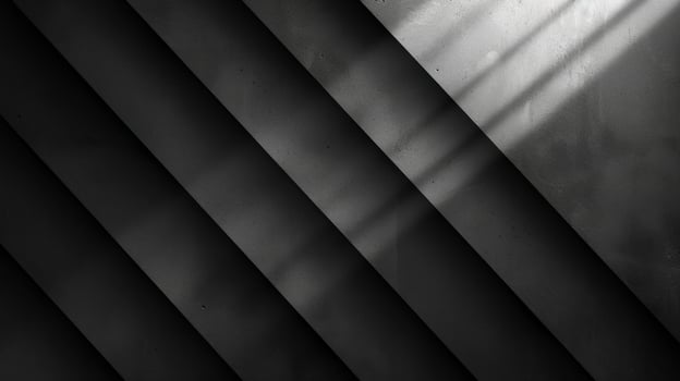 Abstract diagonal bands with light and shadow geometric pattern background photo