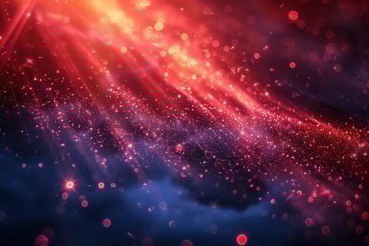 Abstract light streaks background with cosmic colors texture design photo