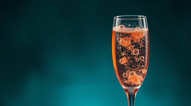 Rose Champagne Bubbles Elegant Drink Photography Beverages photo