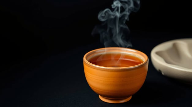 Steaming Cup of Tea Beverages photo