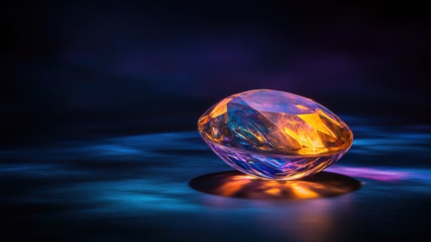 Radiant Gemstone A Symphony of Light and Color photo