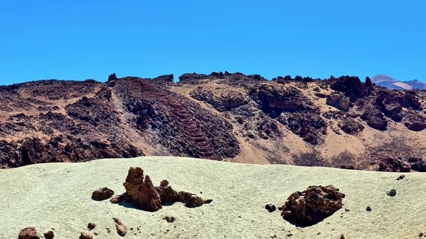 The Majestic and Stunning Desert Landscape Featuring Unique and Intriguing Rock Formations photo