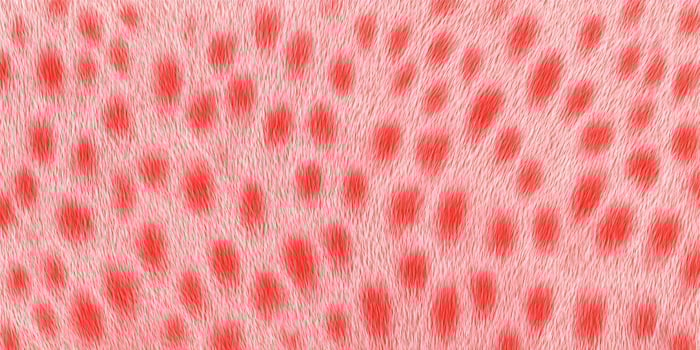 Red animal fur texture background photo