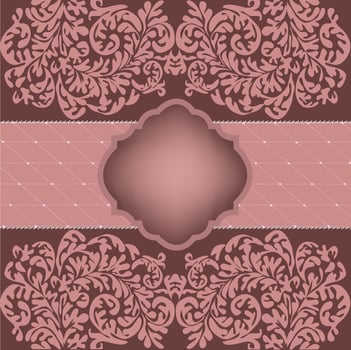 Vector vintage card design