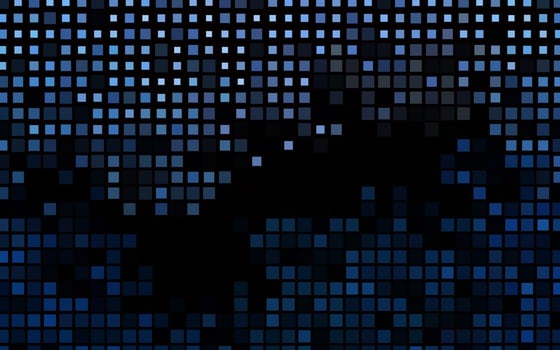 Dark BLUE vector background with rectangles.