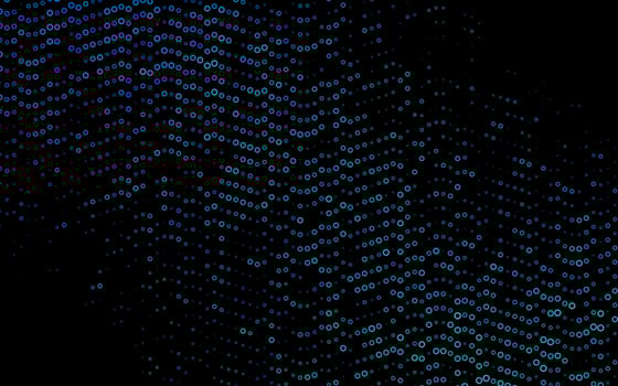 Light Blue, Green vector cover with spots.