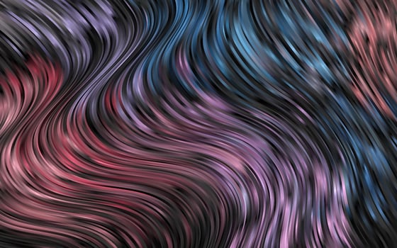 Light Blue, Red vector template with liquid shapes.