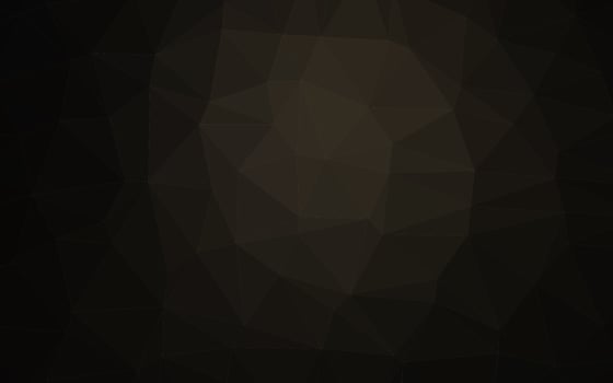 Dark Black vector polygon abstract background.