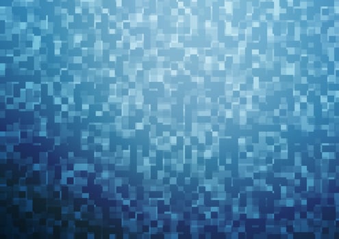 Light BLUE vector cover in polygonal style.