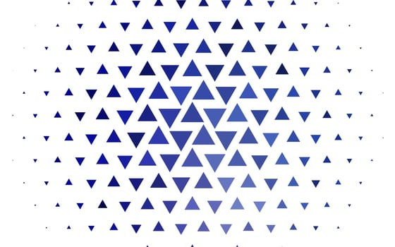 Light BLUE vector layout with lines, triangles.