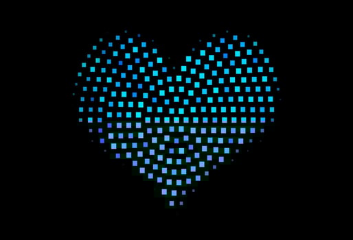 Dark BLUE vector layout with lines, rectangles.