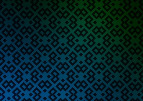 Dark Blue, Green vector template with crystals, rectangles.