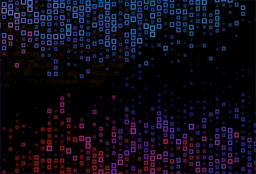 Dark Blue, Red vector texture in rectangular style.