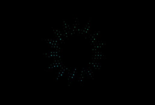 Dark Blue, Green vector background with rectangles.