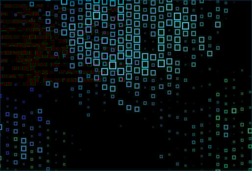 Dark Blue, Green vector texture in rectangular style.