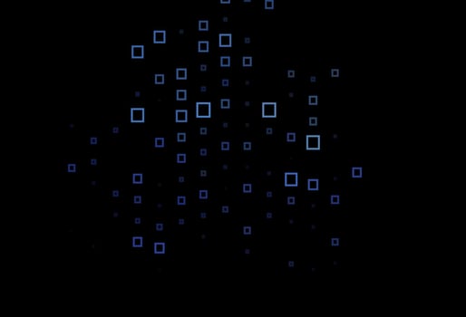 Dark BLUE vector layout with lines, rectangles.