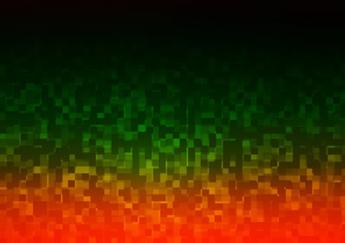 Dark Multicolor, Rainbow vector background with rectangles.