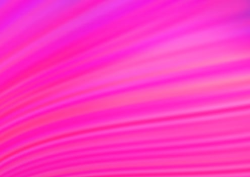 Light Pink vector template with bent lines.