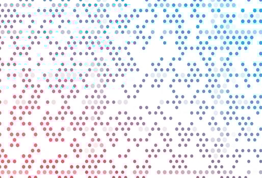 Light Blue, Red vector template with circles.